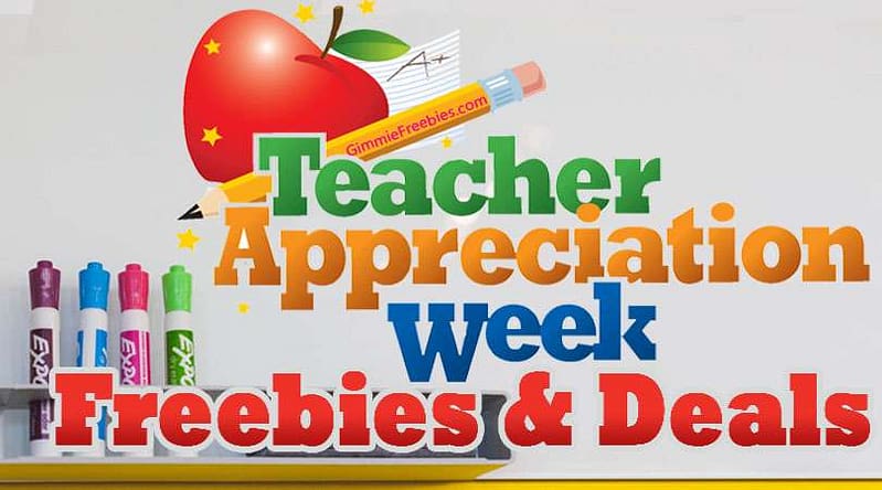 Teacher Appreciation Week, 135+ Teacher Day Freebies, Deals