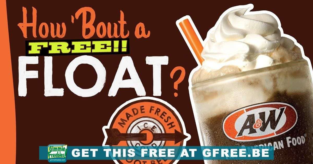 FREE A&W Root Beer Float on Your Birthday! - FreeBFinder.com