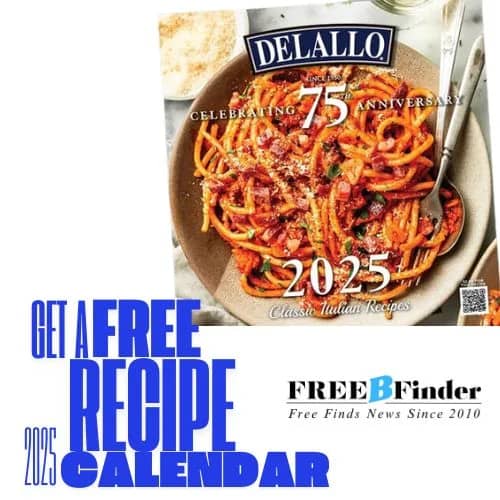 Free 2025 Recipe Calendar from DeLallo