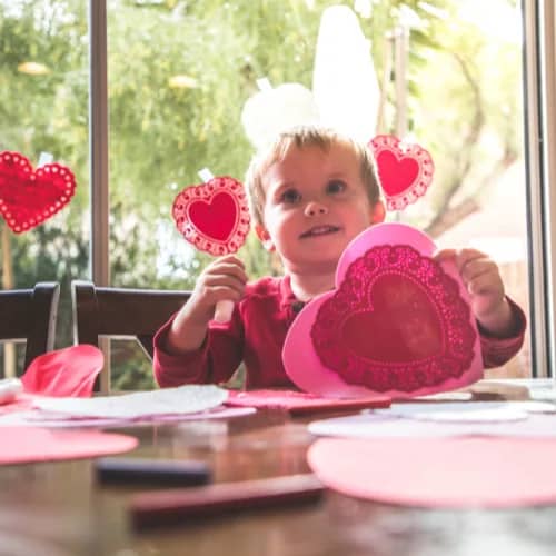 Free Valentines Day Crafting Party